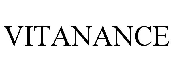 Trademark Logo VITANANCE