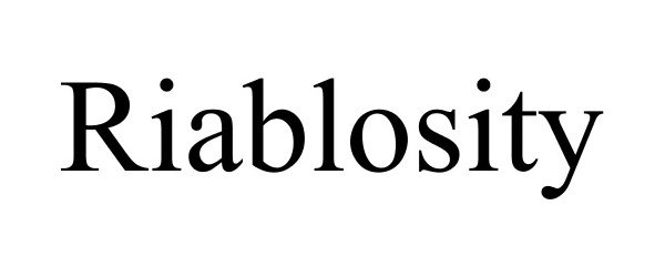 Trademark Logo RIABLOSITY