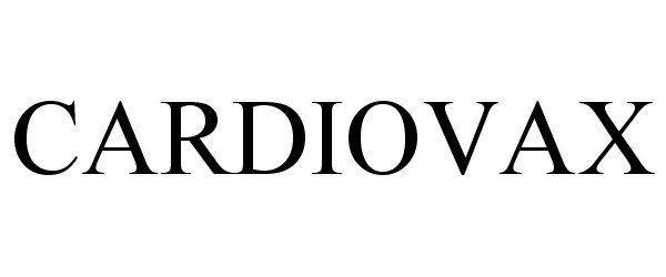 Trademark Logo CARDIOVAX