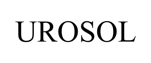 Trademark Logo UROSOL