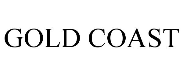 Trademark Logo GOLD COAST