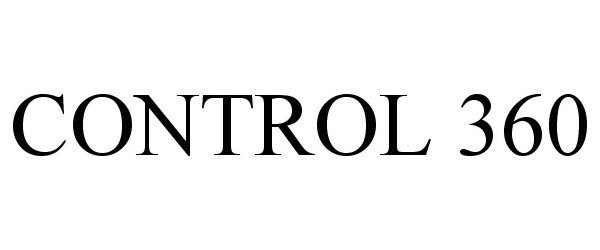 Trademark Logo CONTROL 360