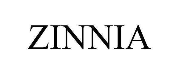 Trademark Logo ZINNIA