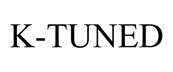 Trademark Logo K-TUNED