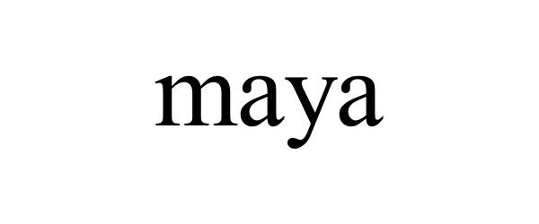 Trademark Logo MAYA