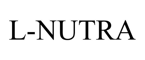 Trademark Logo L-NUTRA