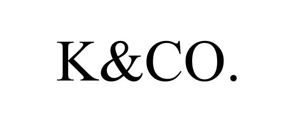 Trademark Logo K&amp;CO.