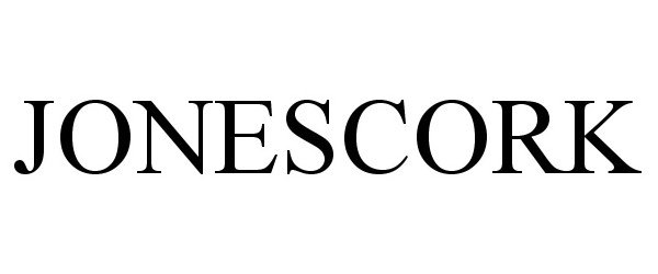 Trademark Logo JONESCORK