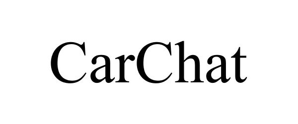 Trademark Logo CARCHAT