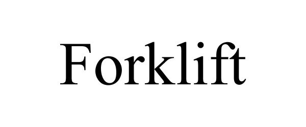 Trademark Logo FORKLIFT