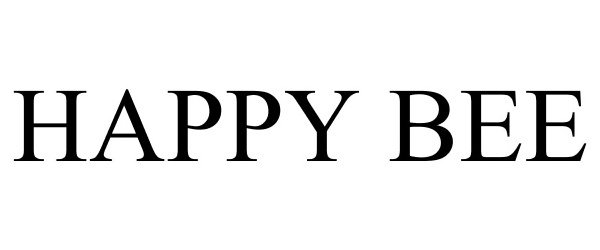 Trademark Logo HAPPY BEE