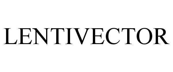Trademark Logo LENTIVECTOR