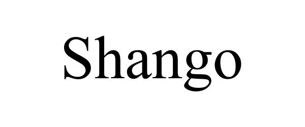 Trademark Logo SHANGO