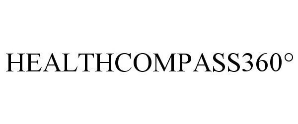 Trademark Logo HEALTHCOMPASS360°