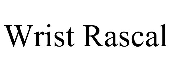 Trademark Logo WRIST RASCAL