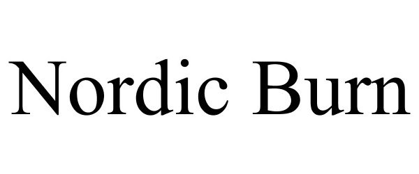 Trademark Logo NORDIC BURN