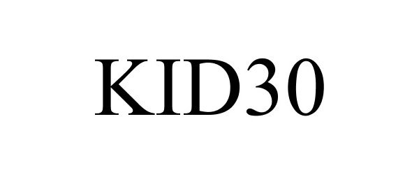 Trademark Logo KID30