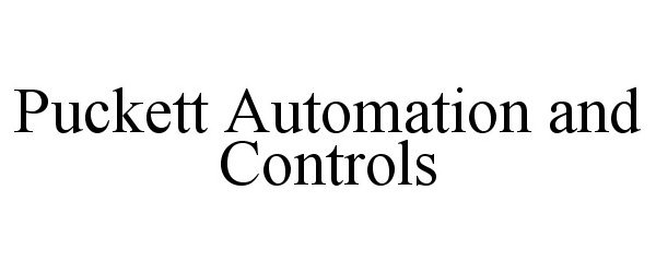  PUCKETT AUTOMATION AND CONTROLS