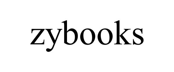 Trademark Logo ZYBOOKS