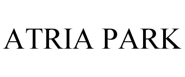 Trademark Logo ATRIA PARK