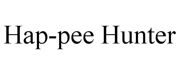 Trademark Logo HAP-PEE HUNTER