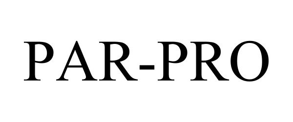 Trademark Logo PAR-PRO
