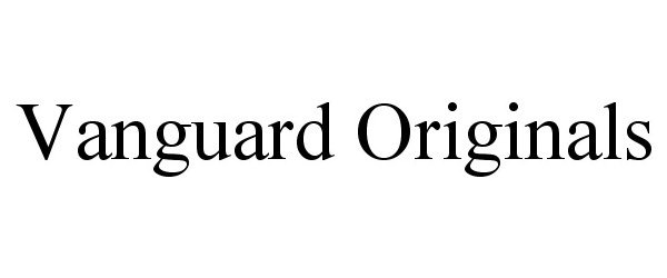Trademark Logo VANGUARD ORIGINALS