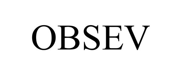 Trademark Logo OBSEV
