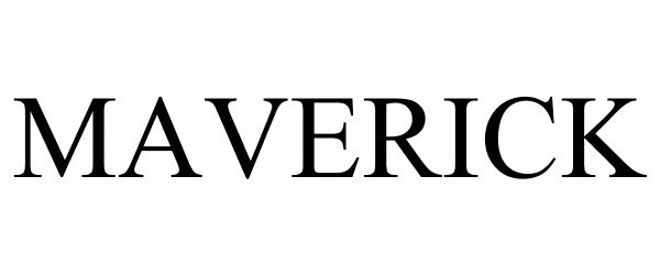 Trademark Logo MAVERICK