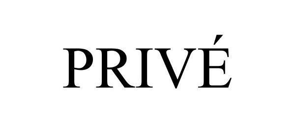 Trademark Logo PRIVÃ