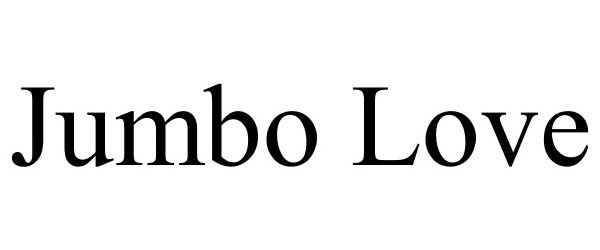 Trademark Logo JUMBO LOVE