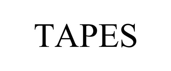 Trademark Logo TAPES