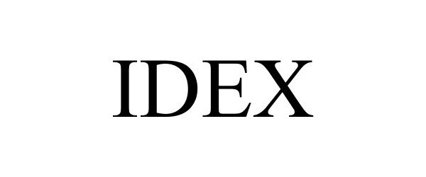 Trademark Logo IDEX