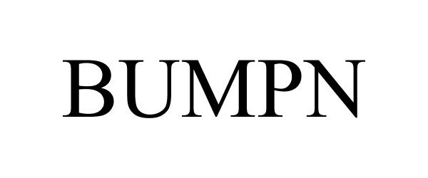 Trademark Logo BUMPN