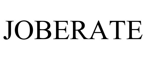 Trademark Logo JOBERATE