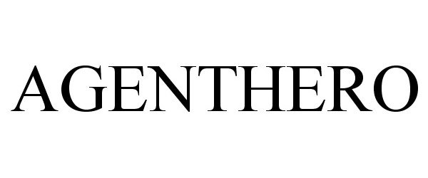 Trademark Logo AGENTHERO