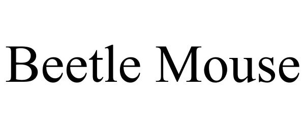 Trademark Logo BEETLE MOUSE