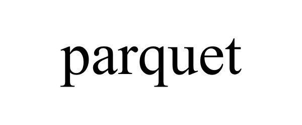 Trademark Logo PARQUET