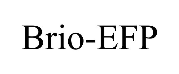  BRIO-EFP