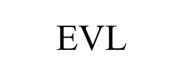 Trademark Logo EVL