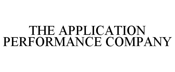  THE APPLICATION PERFORMANCE COMPANY