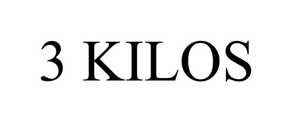 Trademark Logo 3 KILOS