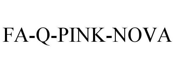 Trademark Logo FA-Q-PINK-NOVA