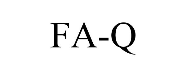 Trademark Logo FA-Q