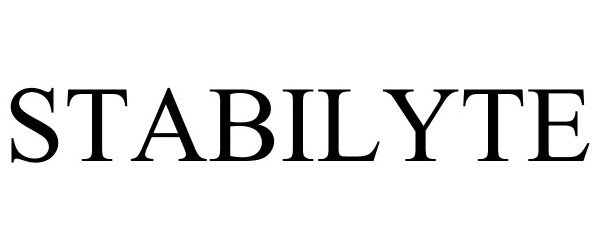 Trademark Logo STABILYTE