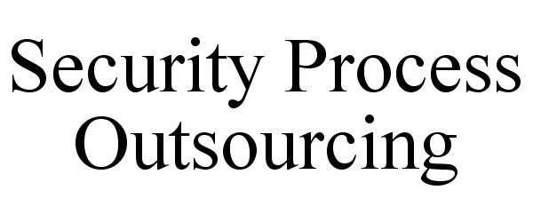 Trademark Logo SECURITY PROCESS OUTSOURCING