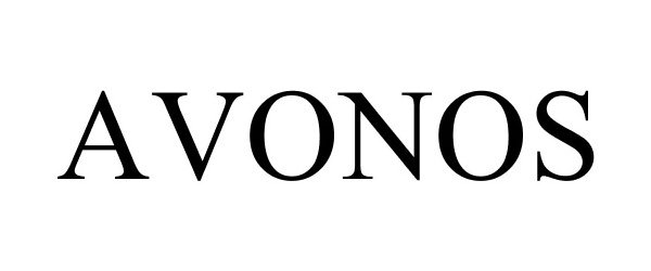 Trademark Logo AVONOS