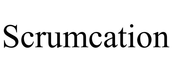 Trademark Logo SCRUMCATION