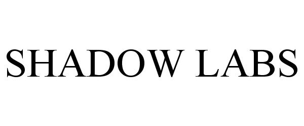 Trademark Logo SHADOW LABS