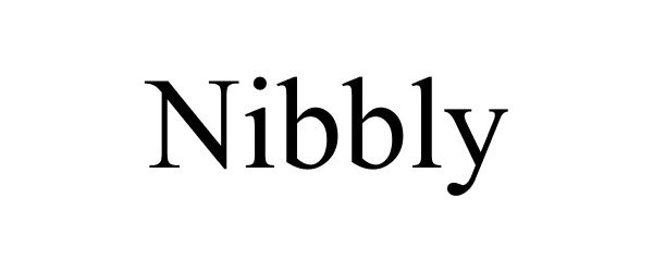 Trademark Logo NIBBLY
